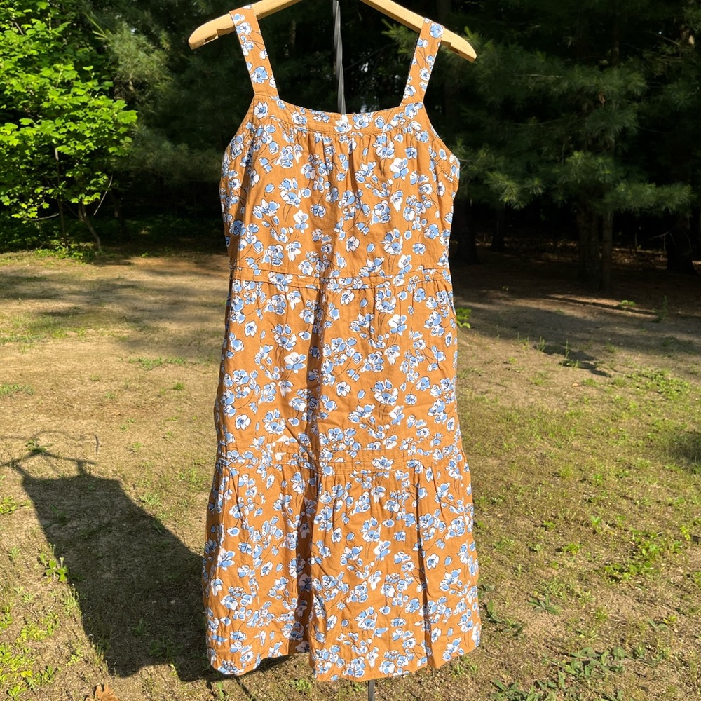 Pact Floral Sun Dress